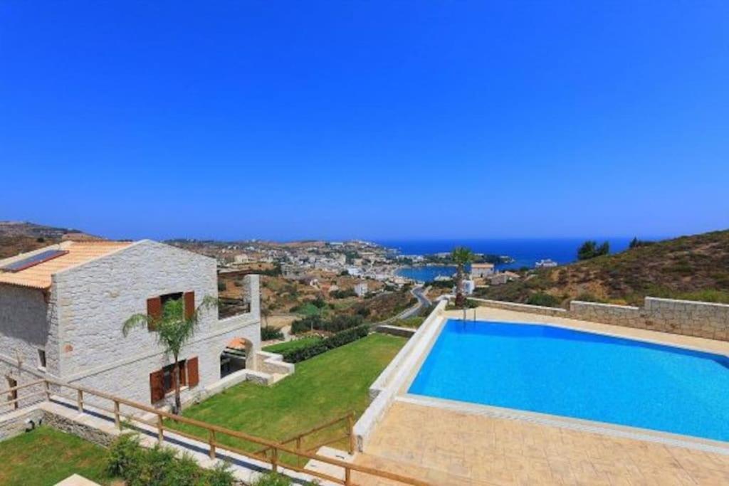 Luxury Villa Pantheon Agia Pelagia  Bagian luar foto