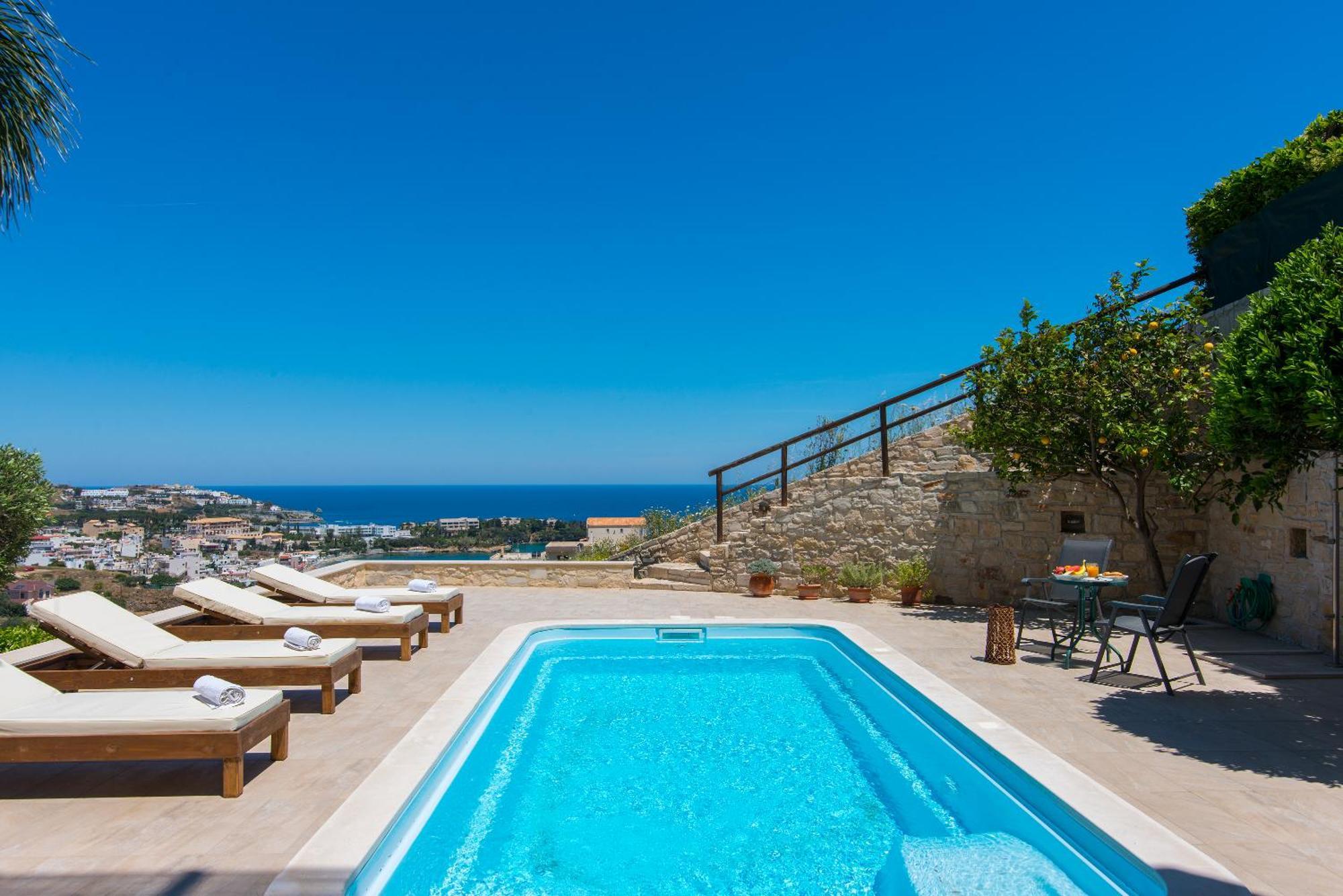 Luxury Villa Pantheon Agia Pelagia  Bagian luar foto